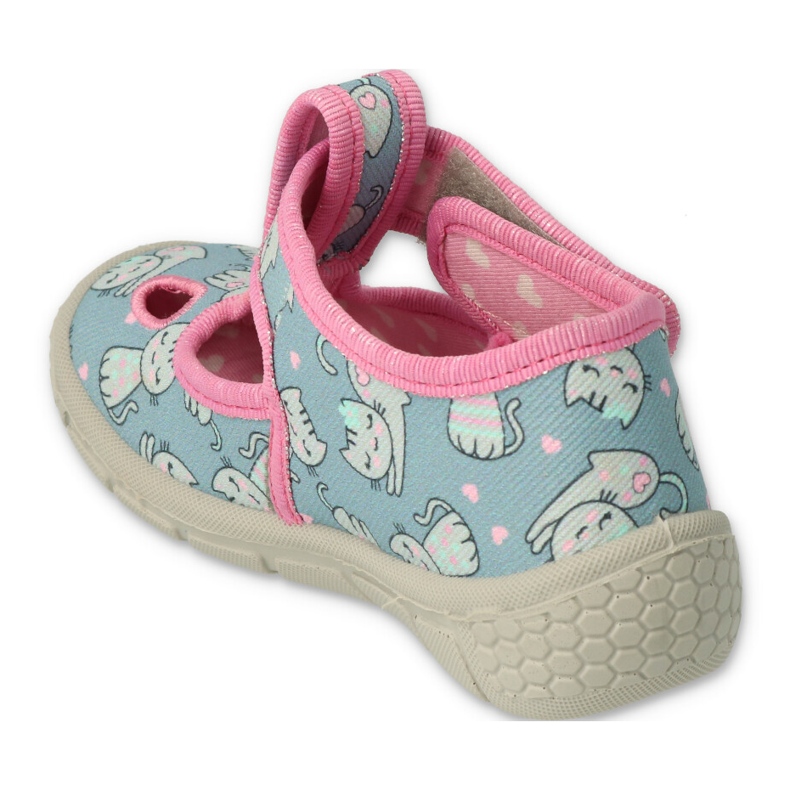 Befado children's shoes 533P014 blue pink 2 Befado children's shoes 533P014 blue pink 2