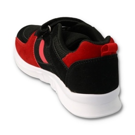 Befado youth shoes 516Q132 black red 2
