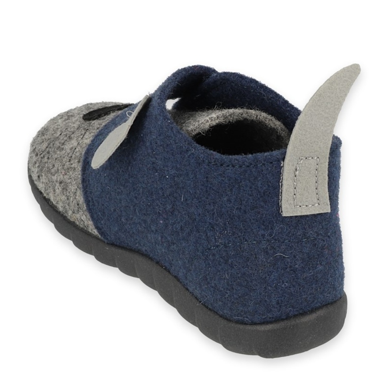 Befado children's shoes 526P080 navy blue grey 1
