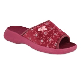 Befado women's shoes pu 442D194 Bordo red multicolored 1