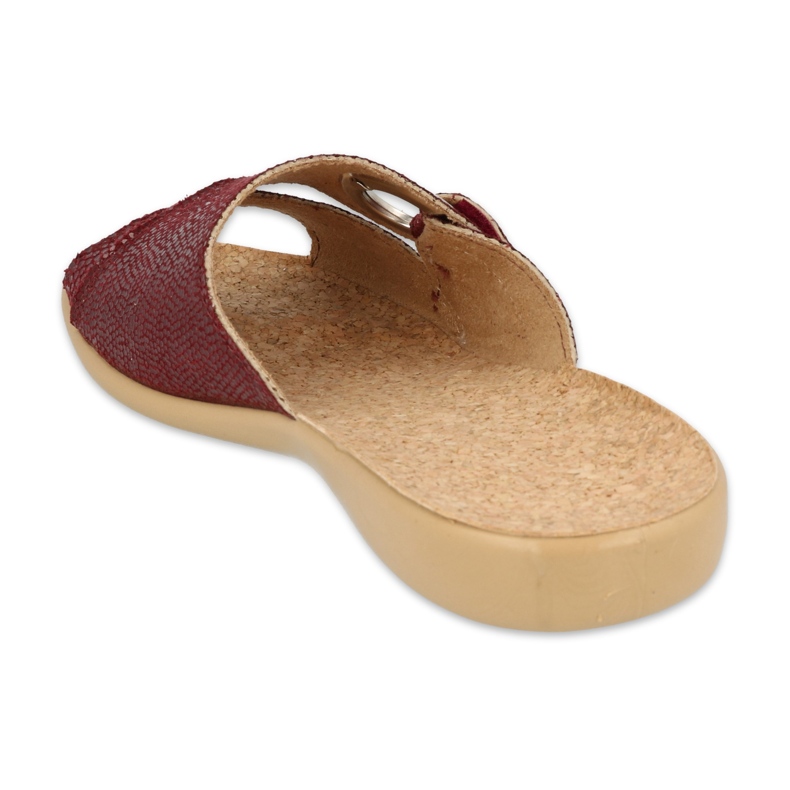 Befado women's shoes pu 265D021 brown red 2