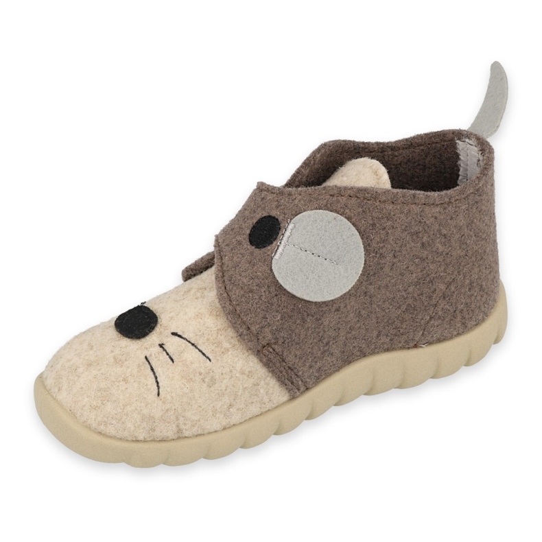 Befado children's shoes 526P106 beige grey 1 Befado children's shoes 526P106 beige grey 1