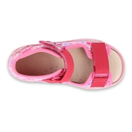 Befado yellow children's shoes 342P021 pink 1