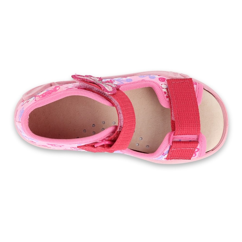 Befado yellow children's shoes 342P021 pink 1