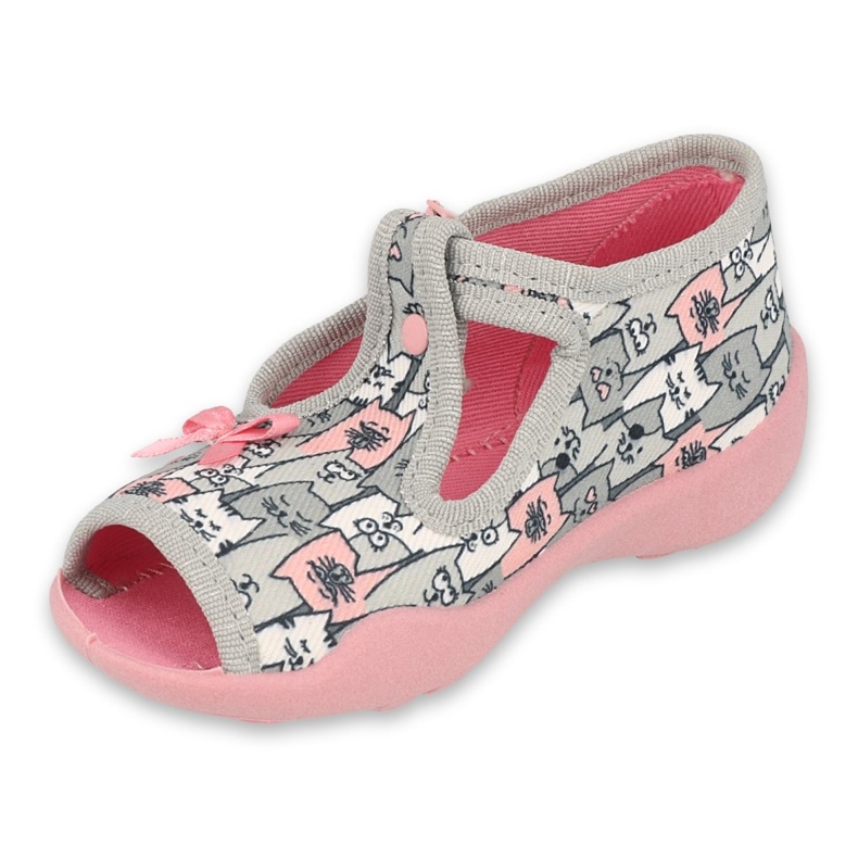 Befado children's shoes 213P133 pink grey 1