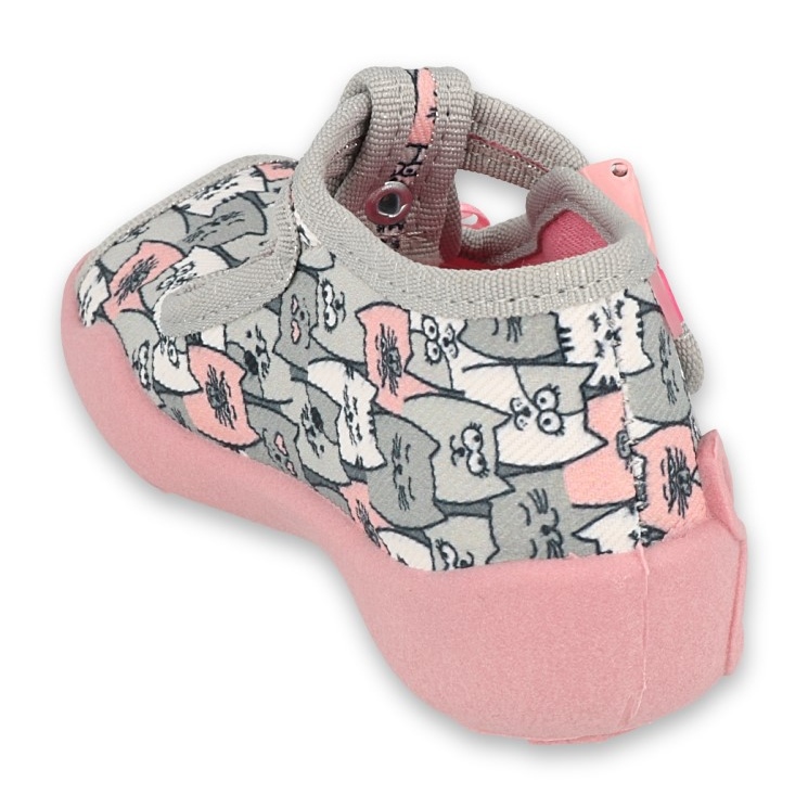 Befado children's shoes 213P133 pink grey 2 Befado children's shoes 213P133 pink grey 2