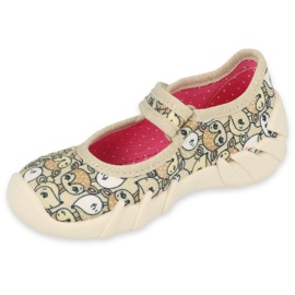 Befado children's shoes speedy 109P240 beige brown 1