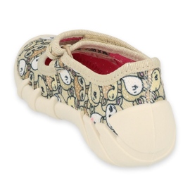 Befado children's shoes speedy 109P240 beige brown 2