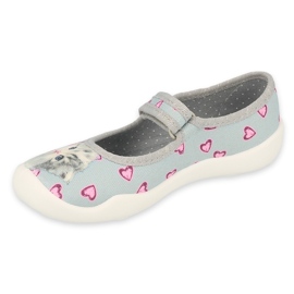 Befado children's shoes 114X462 pink grey 2