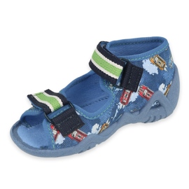 BEFADO S.A. Befado yellow children's shoes 250P099 blue 1 BEFADO S.A. Befado yellow children's shoes 250P099 blue 1