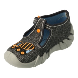 Befado children's shoes 110P431 orange grey 1