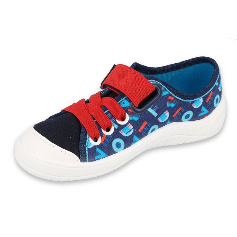 Befado children's shoes 251X173 red navy blue 1