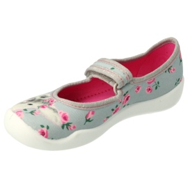 Befado children's shoes 114X458 pink grey 1 Befado children's shoes 114X458 pink grey 1