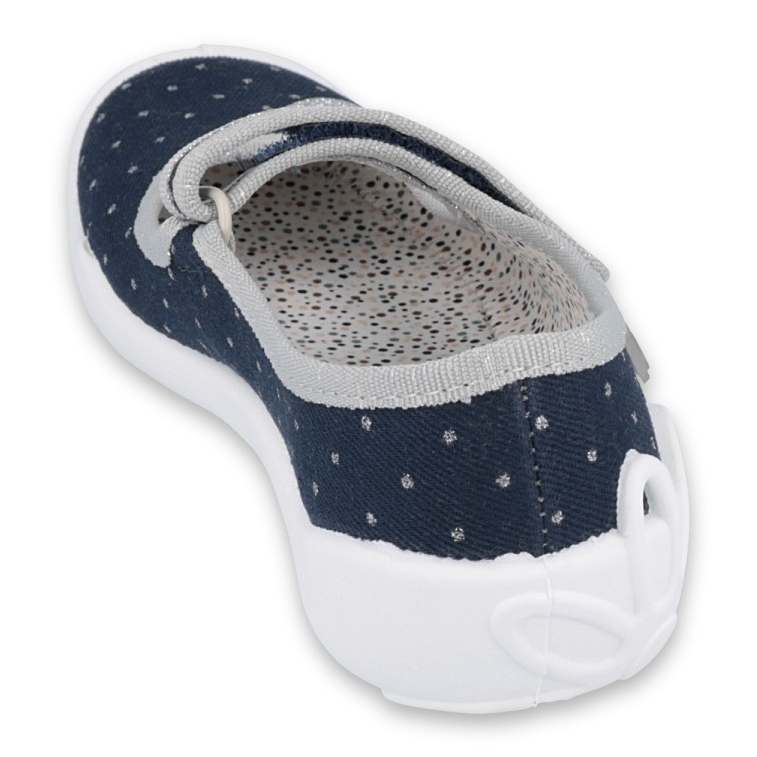 Befado children's shoes 114Y412 navy blue grey 2