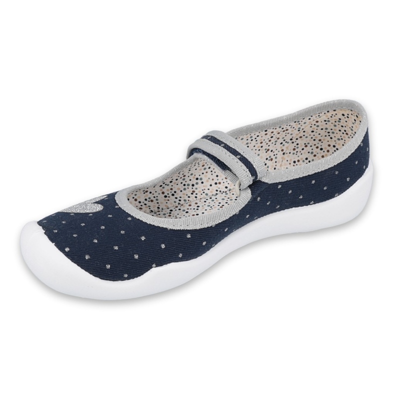 Befado children's shoes 114Y412 navy blue grey 1