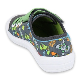 Befado children's slippers for Velcro 251x164 grey 2 Befado children's slippers for Velcro 251x164 grey 2
