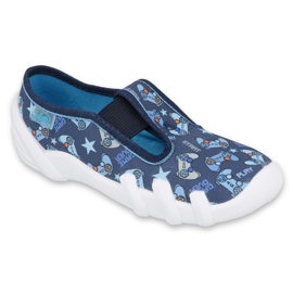 Befado children's shoes 290Y227 navy blue 1