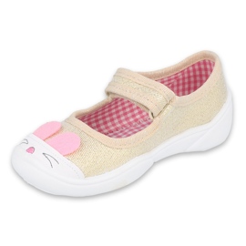 Befado children's slippers 209p035 pink 1