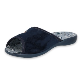 Befado women's shoes pu 254D122 navy blue 1