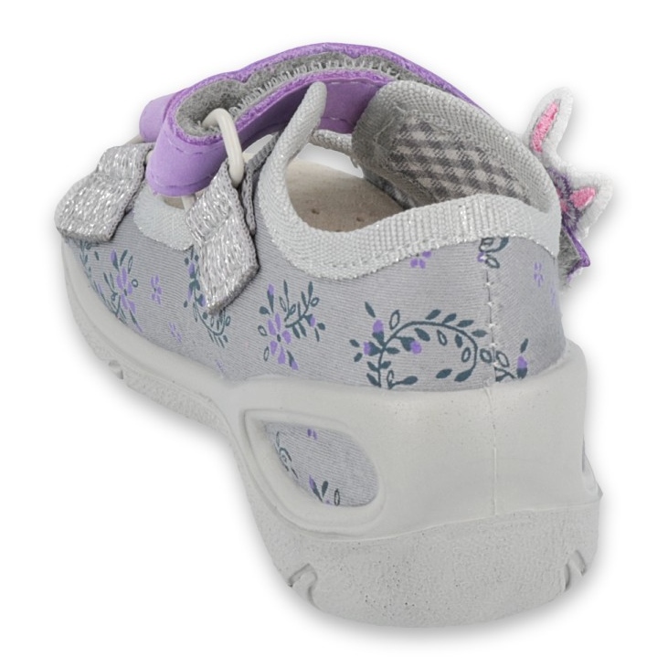Befado children's shoes pu 065P150 purple grey 2