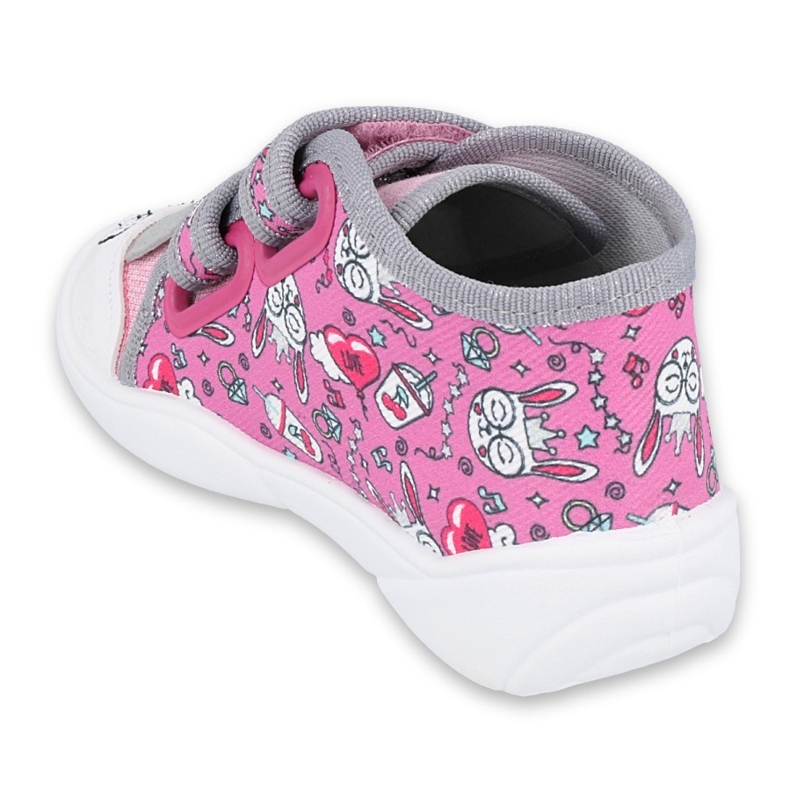 Befado children's shoes 212P070 pink grey 2 Befado children's shoes 212P070 pink grey 2