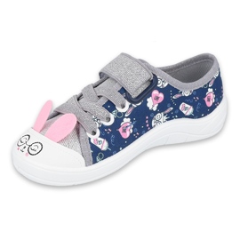 Befado children's shoes 251X169 navy blue pink grey 1 Befado children's shoes 251X169 navy blue pink grey 1