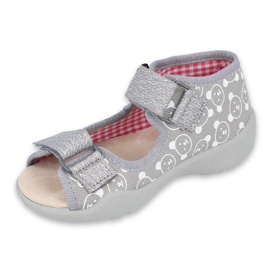 Befado children's shoes 342P031 grey 1 Befado children's shoes 342P031 grey 1