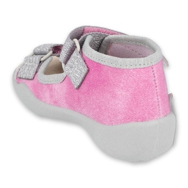 Befado children's shoes 342P034 pink grey 2