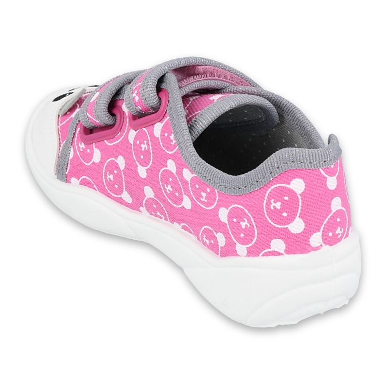 Befado children's shoes 907P131 pink grey 2 Befado children's shoes 907P131 pink grey 2