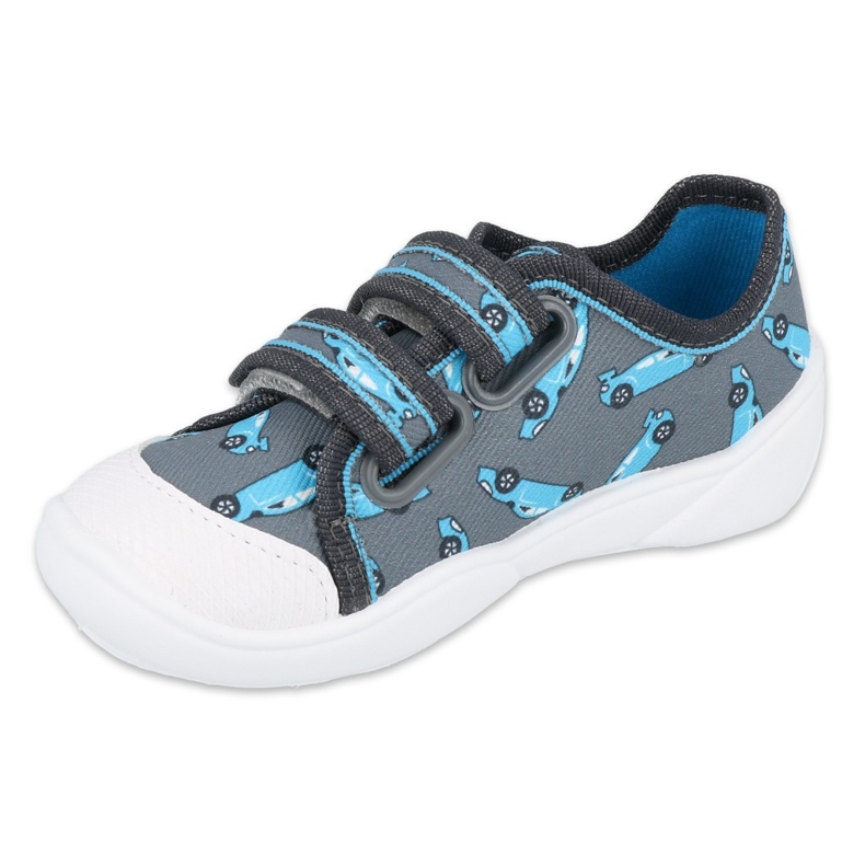 Befado children's shoes 907P132 blue grey 1 Befado children's shoes 907P132 blue grey 1