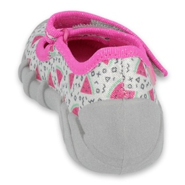 Befado children's shoes 109P216 pink grey 2