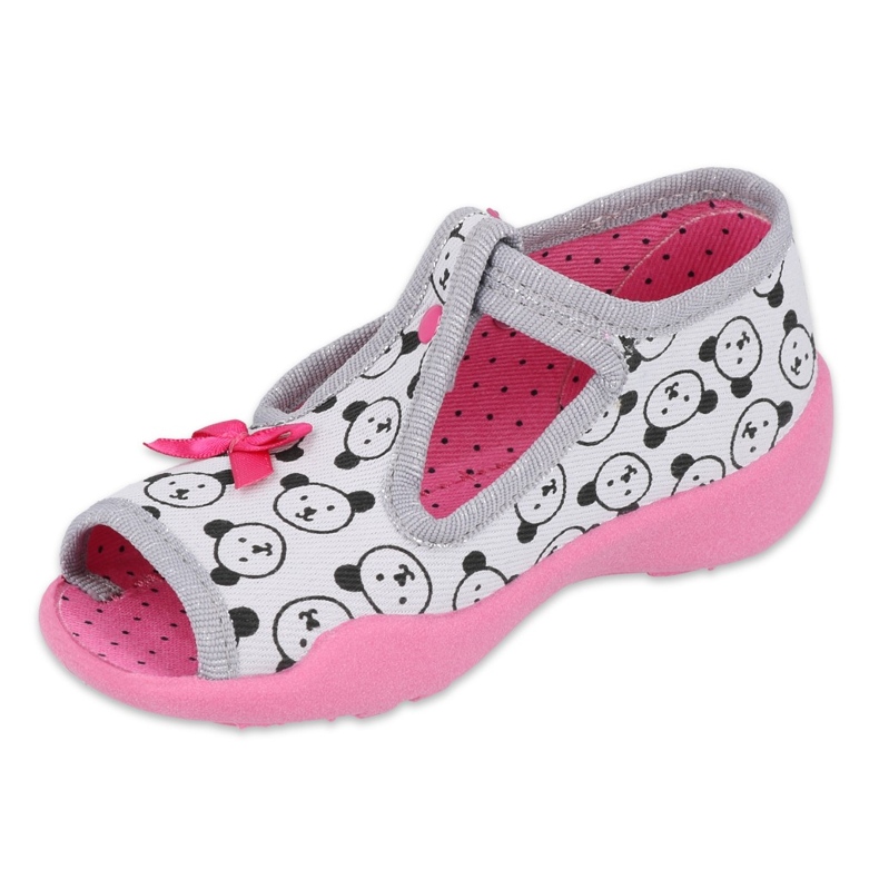 Befado children's shoes 213P129 pink grey 1
