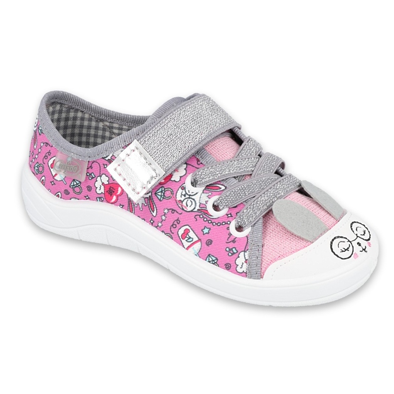 Befado children's shoes 251X170 pink grey 1