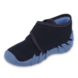 Befado children's shoes 523P017 navy blue blue 1