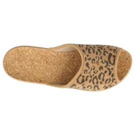 Befado women's shoes pu 254D121 beige brown 2