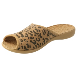 Befado women's shoes pu 254D121 beige brown 1