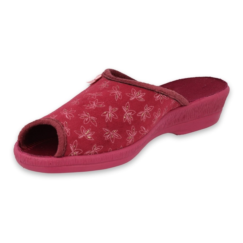 Befado women's slippers PU red 581d197 1