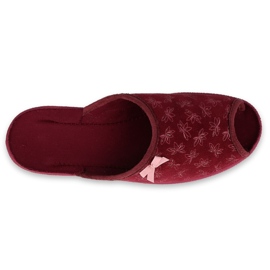 Befado women's slippers PU red 581d197 2