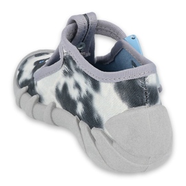Befado children's slippers with the application of PSA 110p417 blue 2