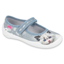 Befado children's shoes 114Y439 blue grey multicolored 1
