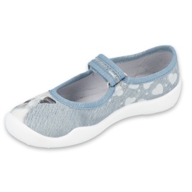 Befado children's shoes 114X439 blue grey 1