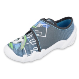 Befado children's shoes 273Y317 blue grey multicolored green 1 Befado children's shoes 273Y317 blue grey multicolored green 1