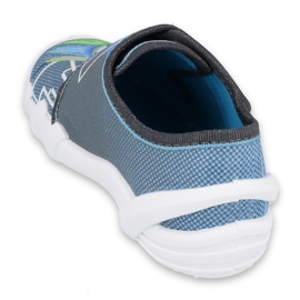 Befado children's shoes 273Y317 blue grey multicolored green 2 Befado children's shoes 273Y317 blue grey multicolored green 2