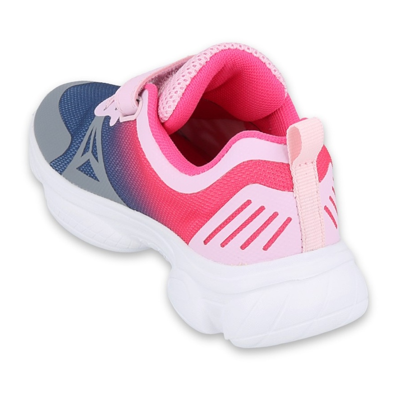 Befado children's shoes 516X054 navy blue pink grey multicolored 2 Befado children's shoes 516X054 navy blue pink grey multicolored 2