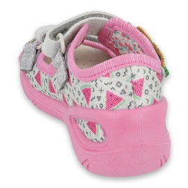 Befado children's shoes pu 065P148 pink grey multicolored 2