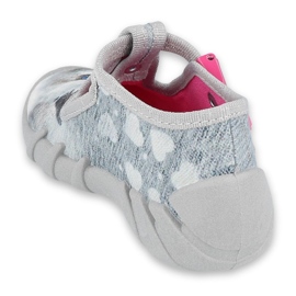 Befado children's shoes 110P416 pink grey 2 Befado children's shoes 110P416 pink grey 2