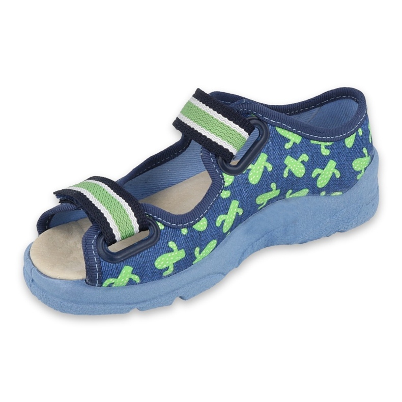 Befado children's shoes 869X147 blue green 1 Befado children's shoes 869X147 blue green 1