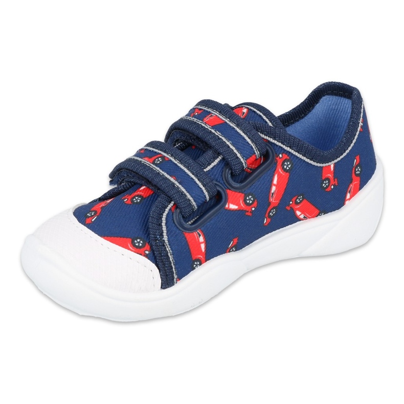 Befado children's shoes 907P133 red navy blue 1 Befado children's shoes 907P133 red navy blue 1