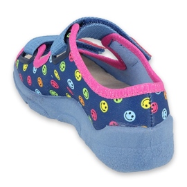 Befado children's shoes 869Y150 blue pink multicolored 2 Befado children's shoes 869Y150 blue pink multicolored 2