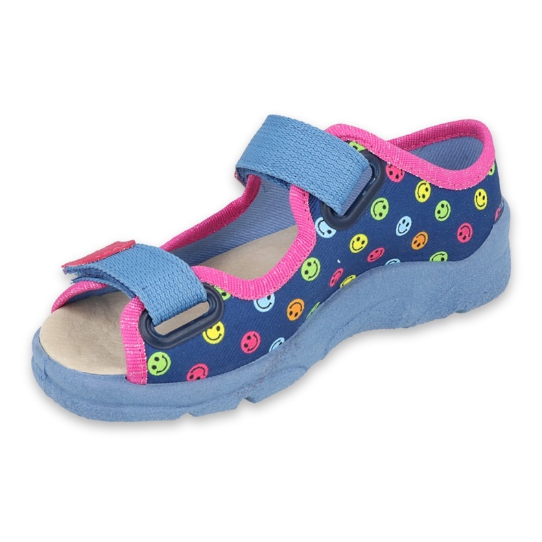 Befado children's shoes 869Y150 blue pink multicolored 1